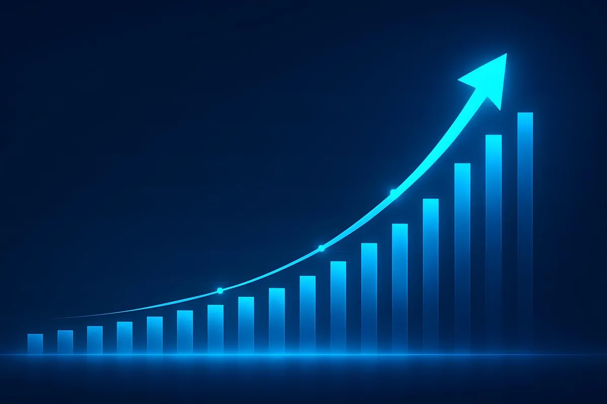 Flugkurve Illustration