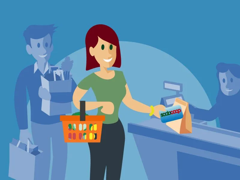 Warenkorb Illustration